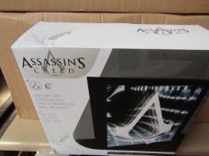 6x Assassins Creed Optical Illusion LED Light, new and boxed.