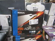 Gigabyte Caorus Z390 Pro Wifi Aorus Gaming Motherboard. LGA 1151. Boxed Untested and unchecked