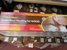 Vitrex Underfloor Heating for wood 4sq metres, new and boxed.