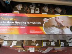 Vitrex Underfloor Heating for wood 4sq metres, new and boxed.