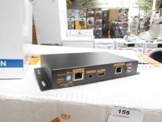 Cop Security 15-HS102TR-U 1 x 2 HDMI splitter / repeater, tested working and boxed.