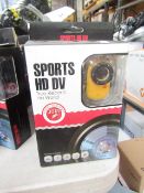 Sports HD DV True Record HD World 30m water resistant full HD 1080p action camera, tested working