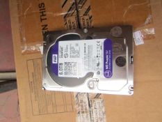 Western Digital 6TB hard drive, tested working.