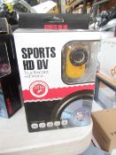 Sports HD DV True Record HD World 30m water resistant full HD 1080p action camera, tested working