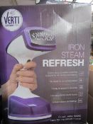 | 10X | VERTI STEAM PRO'S | UNCHECKED AND BOXED | NO ONLINE RESALE | RRP £43.99 |TOTAL LOT RRP £