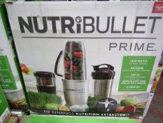 | 5x | NUTRI BULLET PRIME | UNCHECKED & BOXED | NO ONLINE RE-SALE | SKU C5060191464741 | RRP £399.95