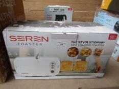 | 1X | SEREN TOASTERS | UNCHECKED AND BOXED | NO ONLINE RESALE | SKU C5060541513075 | RRP £59.99 |