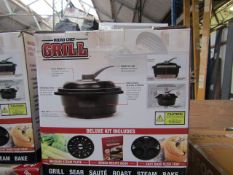 | 7X | MICRO CHEF GRILLS DELUXE KIT | UNCHECKED RETURNS | NO ONLINE RESALE | REF-AKW104 | RRP £29.99