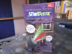 | 5X | STARTASTIC ACTION LASER PROJECTORS | UNCHECKED AND BOXED | NO ONLINE RE-SALE | SKU