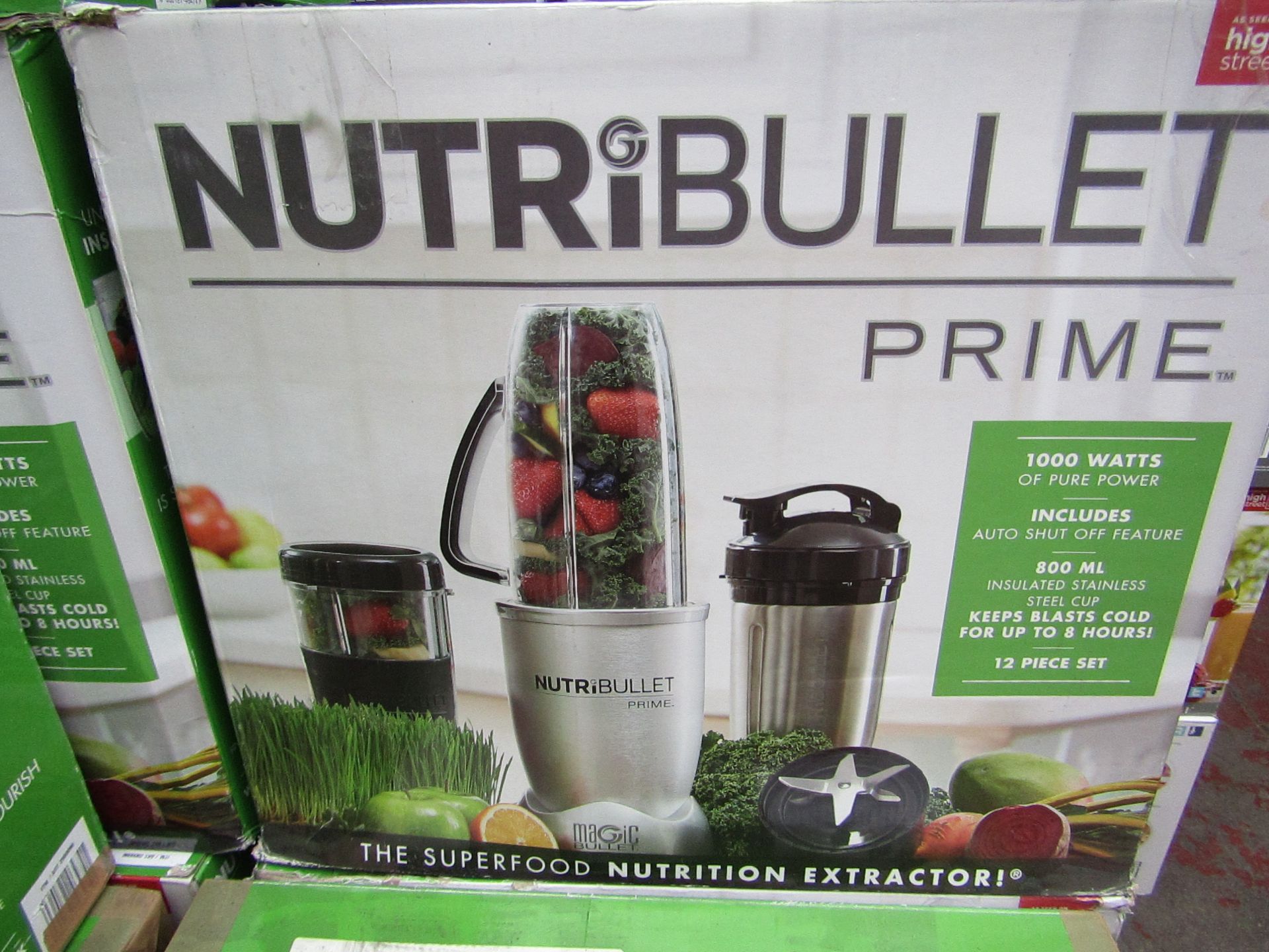 | 5x | NUTRI BULLET PRIME | UNCHECKED & BOXED | NO ONLINE RE-SALE | SKU C5060191464741 | RRP £399.95