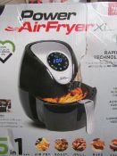 | 5X | POWER AIR FRYER 3.2L | UNCHECKED AND BOXED | NO ONLINE RE-SALE | SKU 5060191468053| RRP £79.