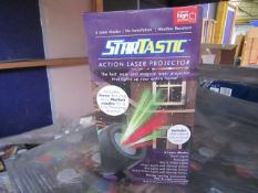 | 5X | STARTASTIC ACTION LASER PROJECTORS | UNCHECKED AND BOXED | NO ONLINE RE-SALE | SKU