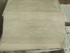 10x Packs of 5 Ashlar Taupe wall and floor tiles By Johnsons, New, the RRP per pack is £34.99 giving