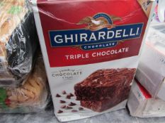 2.26Kg Ghirardelli triple chocolate brownie mix. BB 07/21