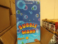 Box of 24 x Large Bubble Wands Swords with display box, new and boxed.