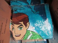 5x Ben 10 beach towels, new and packaged.