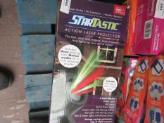 | 1X | STARTASTIC ACTION LASER PROJECTOR | UNCHECKED AND BOXED | NO ONLINE RE-SALE | SKU