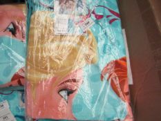 Disney Frozen printed beach towel, new and packaged.