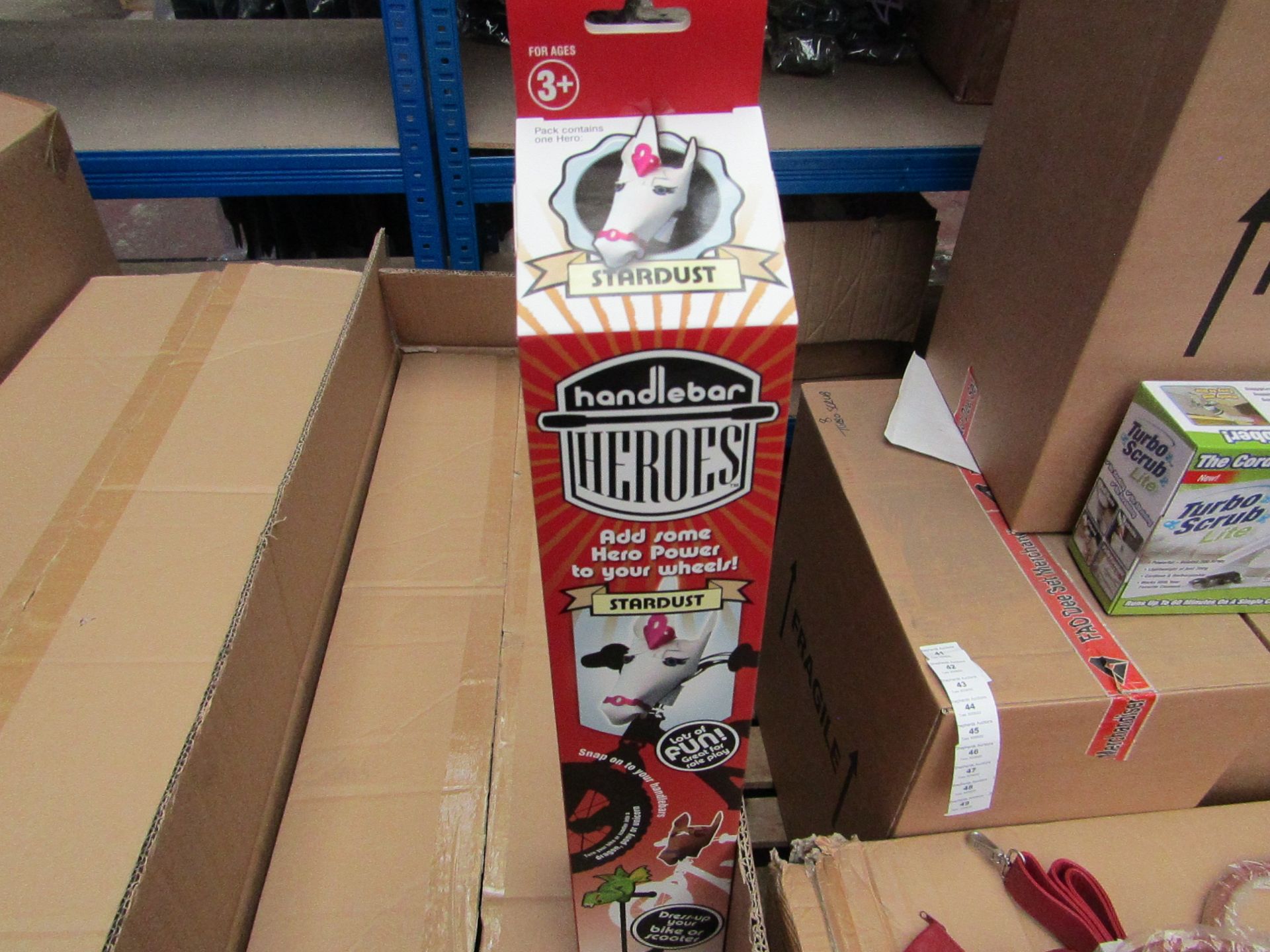 Handlebar Heroes handle bar attachment accessories, new and boxed. See picture for design