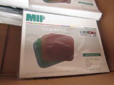 5x Mii chair pads, absorbent and washable, new and packaged.