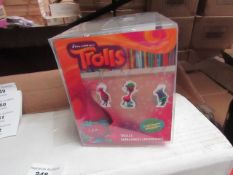 3x Trolls string lights, new and boxed.