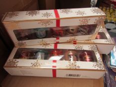 4x Packs of 4Festive Votive candles, new.