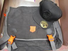 Official Call of Duty Messenger Bag & Baseball Cap both with Call of Duty logos.