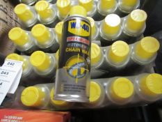 6 x 200ml WD-40 Specialist Motorbike Chain Wax. New