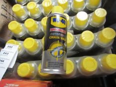 6 x 200ml WD-40 Specialist Motorbike Chain Wax. New