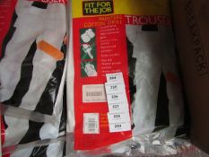 Fit For the Job Painters Cotton Drill Trousers. Size 40R. Packaged