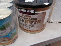 Kirkland roasted and salted peanuts. 1.13Kg 23/11/2020