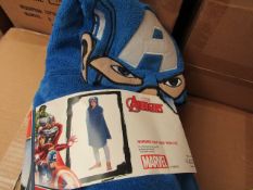 8x Avengers children's cuddle robe, 80 x 120cm, new and boxed.