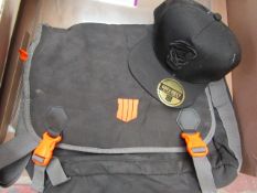 Official Call of Duty Messenger Bag & Baseball Cap both with Call of Duty logos.