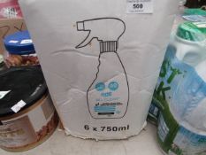 6x 750ml One Chem 4 in 1 surface cleaner. Boxed