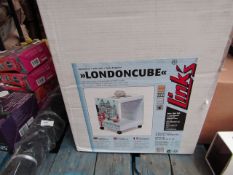 London Cube side table, new and boxed.