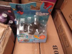 12x Finding Dory swigglefish Toys, the box contains various characters from the film with a couple