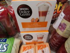 2 Packs of 8 Nescafe Dolce Gusto Latte Macchiato.BB 31/3/21