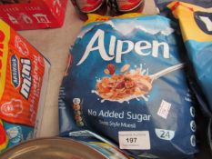 1.1Kg Alpen swiss style muesli. 20/04/2021