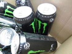 10x 500ml Monster energy drinks. BB 31/03/22