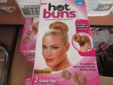 4 x JML Hot Buns For Blonde Hair. New & Boxed