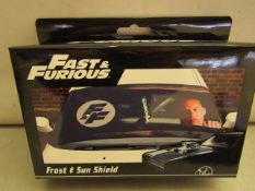 6 x Fast & Furious Frost & Sun Sheild. New & Boxed