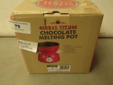 Global Gizmos Chocolate Melting Pot boxed tested working