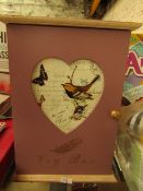 All Things Grow with Love Key Cabinet 11cm x 17cm new