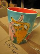 2 x X Large Ceramic Cats Mugs new