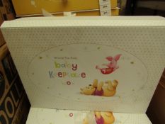 2 x Winnie the Pooh Baby Keep sake Boxes