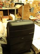 American Tourist Black Suitcase few scrapes but nothing major
