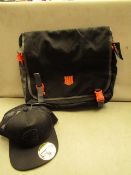 Call Of Duty Black Ops Messenger Bag & Black Baseball Cap new with tags