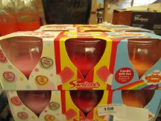 1 x 3 Swizzles Candles. Incl Love Hearts, Drumstick squashies & Rainbow Drops. New & Packaged