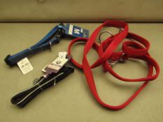 3 items being 2 x Dog Collars & 1 x Dog Lead new