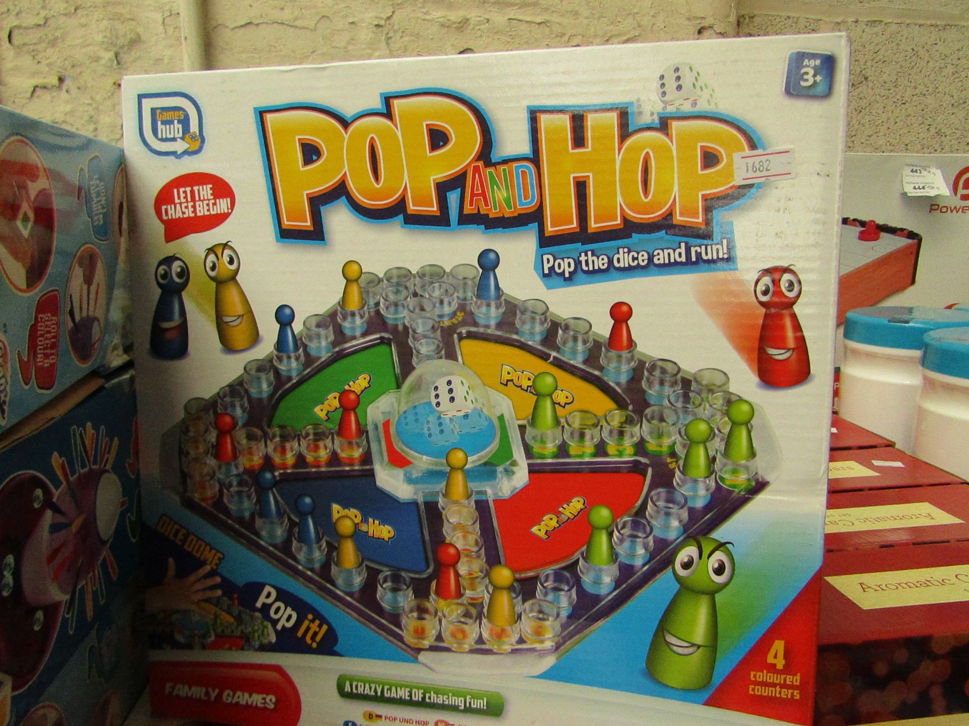 1 x Grafix Pop and Hop Family Game new & packaged